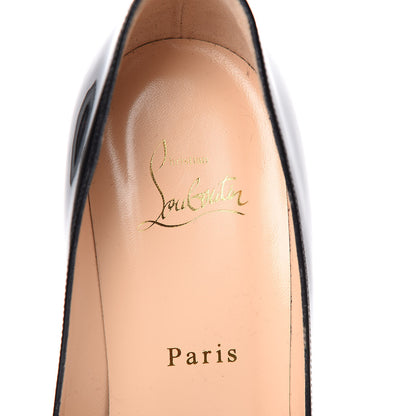Christian Louboutin Patent New Very Prive 100 Pumps 39.5 Black 7 of 8
