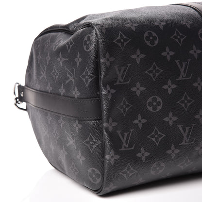 Louis Vuitton Monogram Eclipse Keepall Bandouliere 45 9 of 11