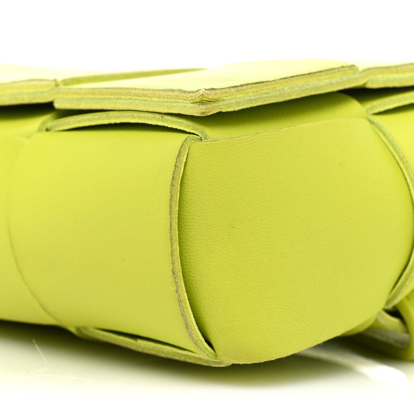 Nappa Maxi Intreccio The Belt Cassette Bag Kiwi
