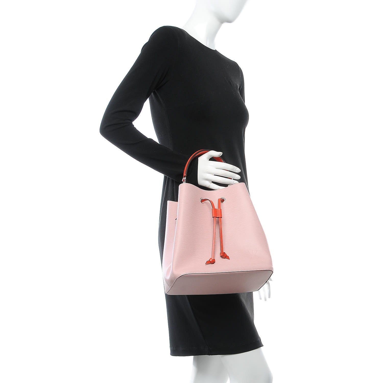 Louis Vuitton Epi Neonoe Rose Ballerine Orange 2 of 10