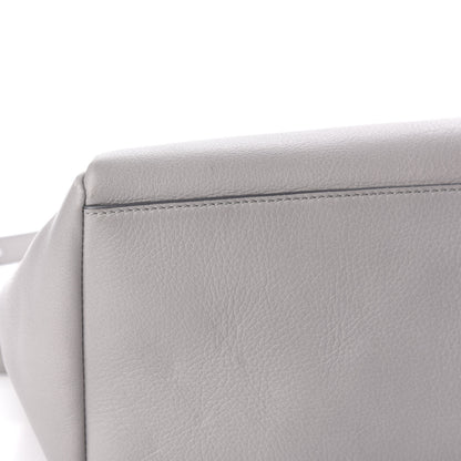 Givenchy Grained Calfskin Medium Pandora Pure Flap Bag Pearl Grey 10 of 12