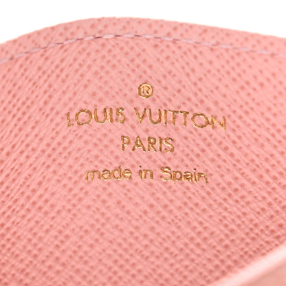 Louis Vuitton Damier Azur Daily Card Holder Rose Ballerine 6 of 7
