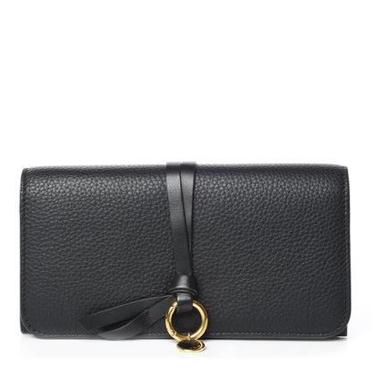Chloe Calfskin Alphabet Long Wallet Black 1 of 9