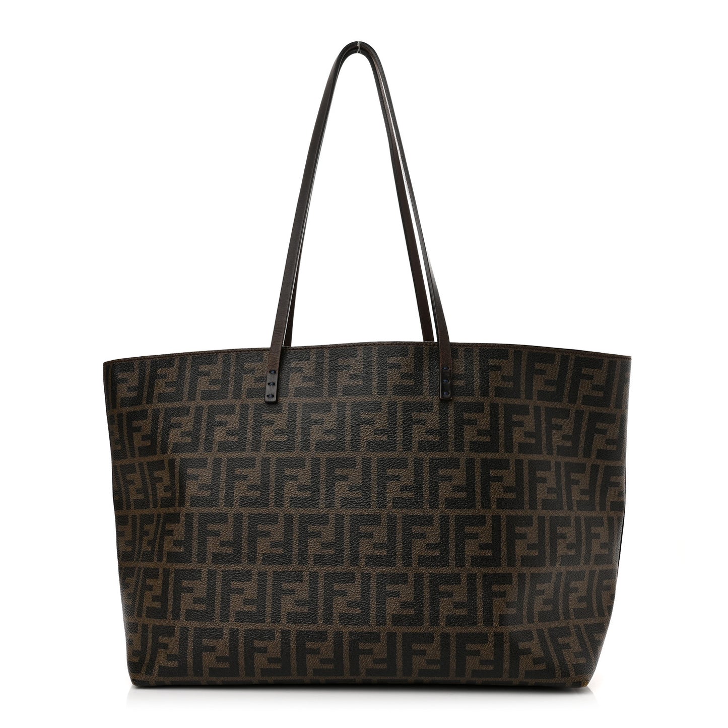 Zucca Spalmati Medium Roll Tote Tobacco Blue