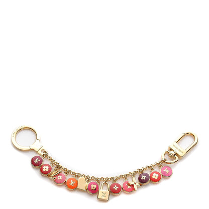 Louis Vuitton Pastilles Key Chain Bag Charm Rouge 1 of 5
