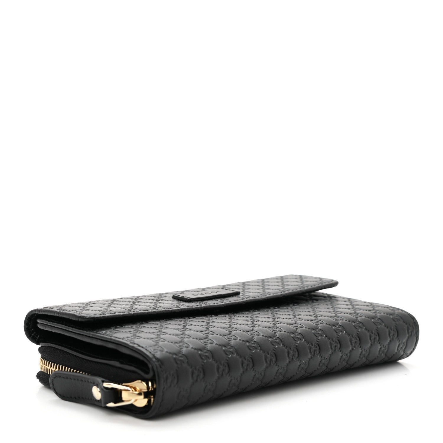 Gucci Soft Microguccissima Continental Zip Wallet Black 4 of 6