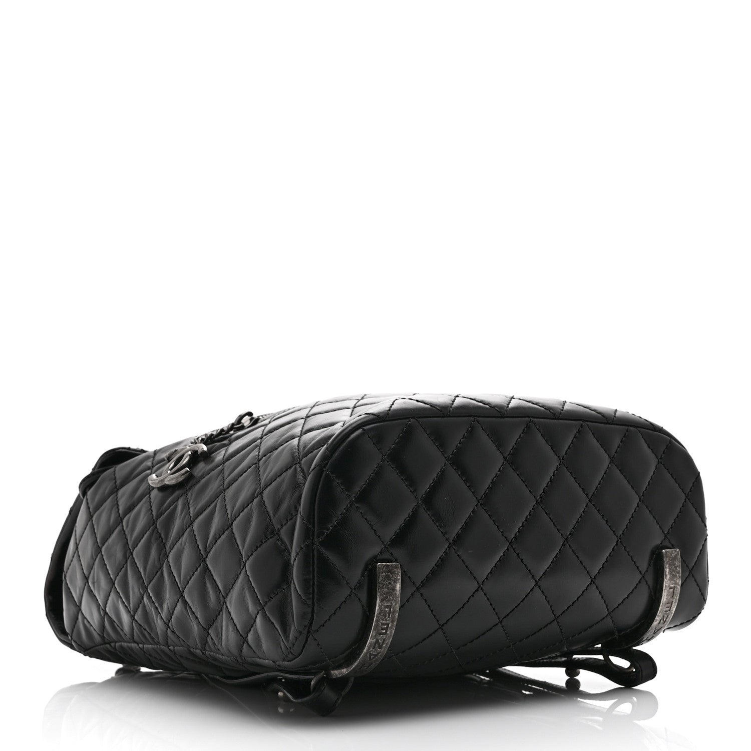 Chanel Calfskin Quilted Large Salzburg Mountain Backpack Black 4 of 10