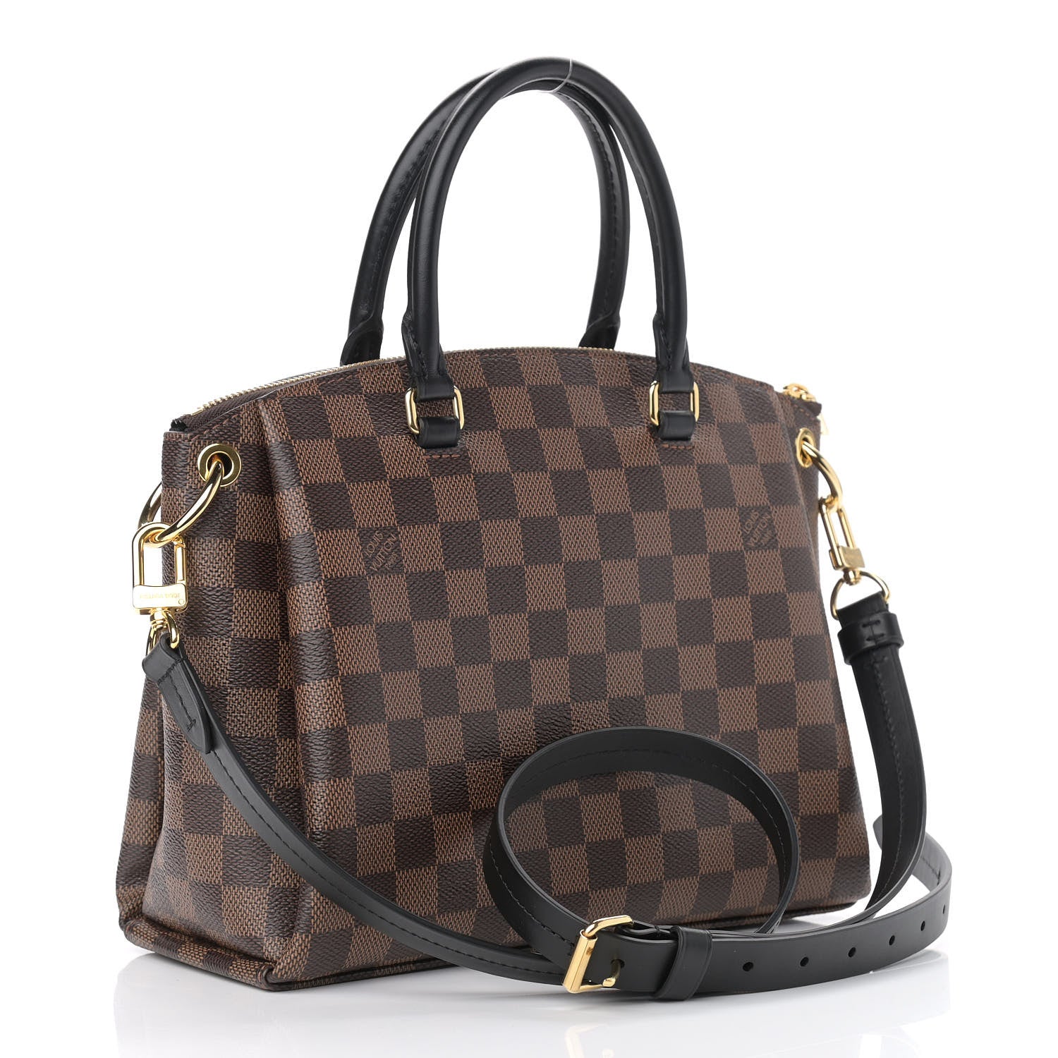 Louis Vuitton Damier Ebene Odeon Tote PM Black 3 of 10