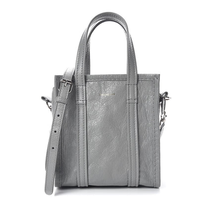 Balenciaga Agneau XXS Bazar Shopper Tote Gris Haussmannien 1 of 18