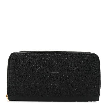 Louis Vuitton Empreinte Zippy Wallet Black 1 of 6