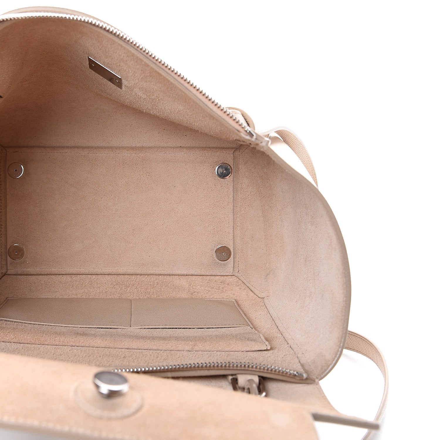 Celine Grained Calfskin Mini Belt Bag Light Taupe 4 of 19