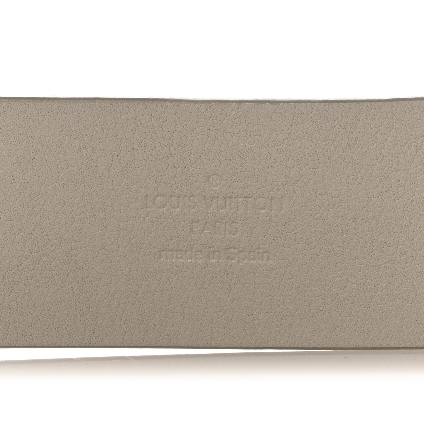 Calfskin 40mm LV Circle Belt 80 32