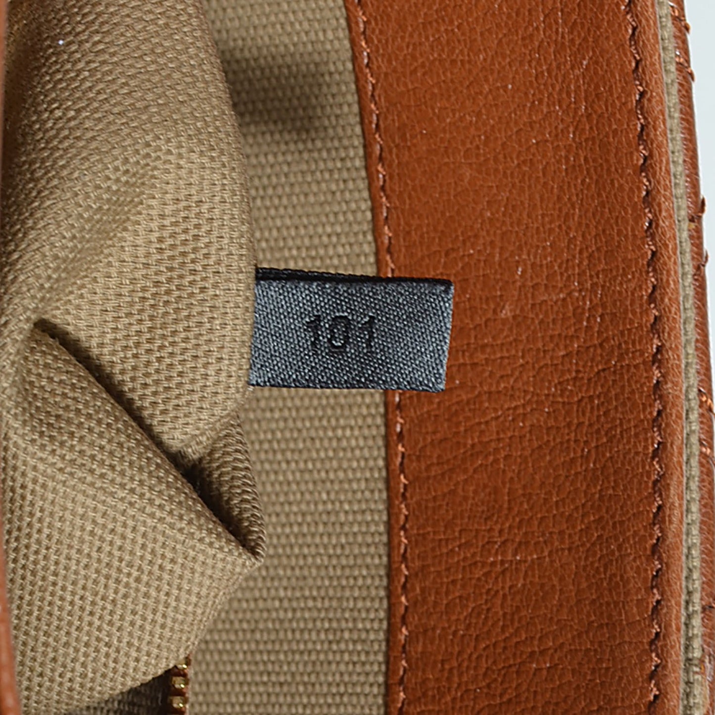 Lacquered Lambskin Quilted The XL Single Flap Cognac