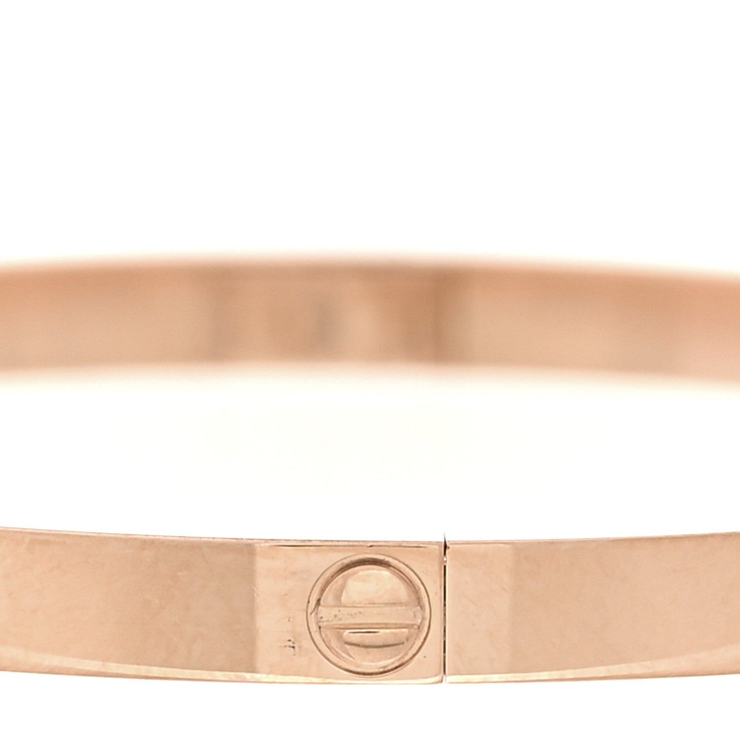 Cartier 18K Pink Gold Small LOVE Bracelet 16 5 of 9