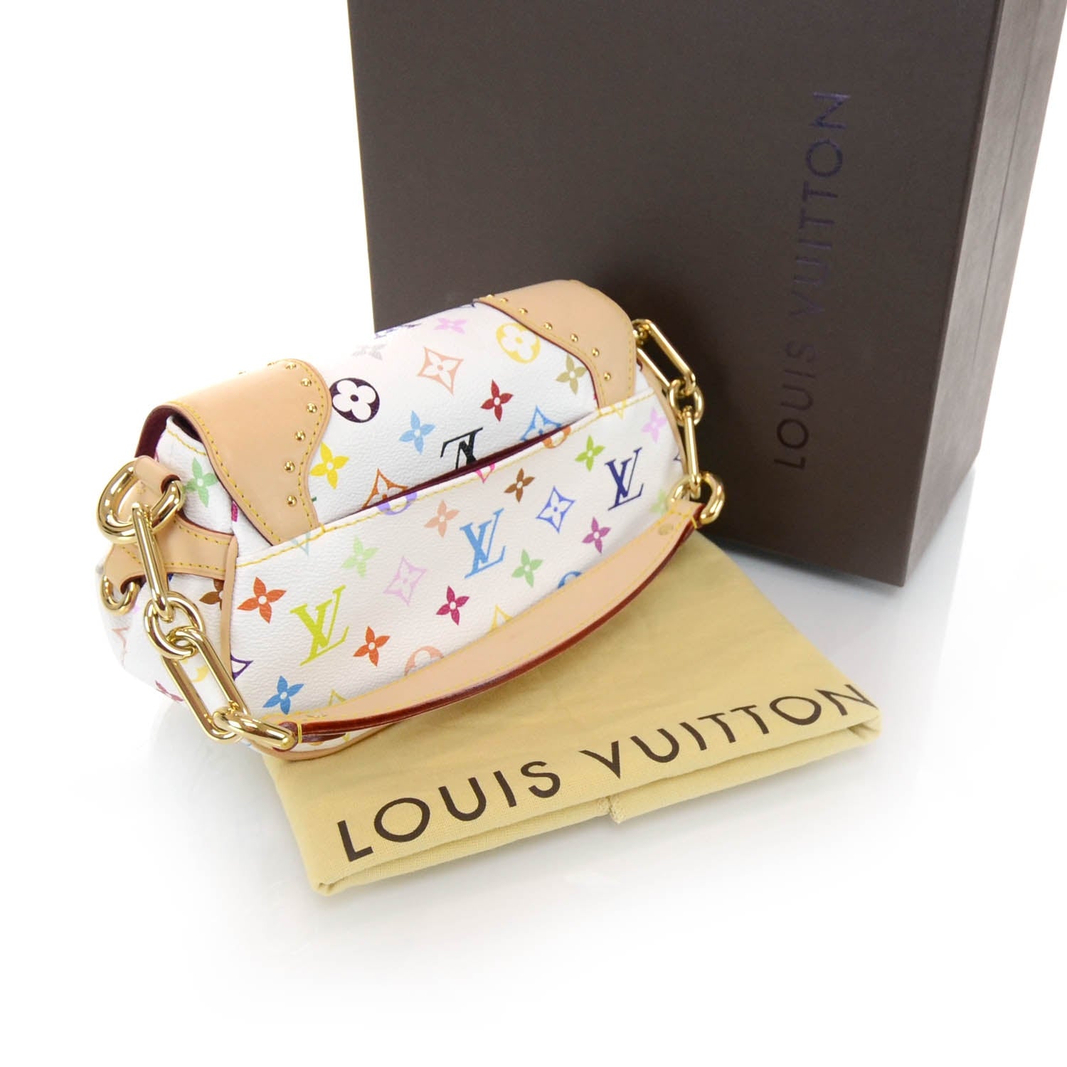 Louis Vuitton Monogram Multicolor Marilyn White 2 of 10