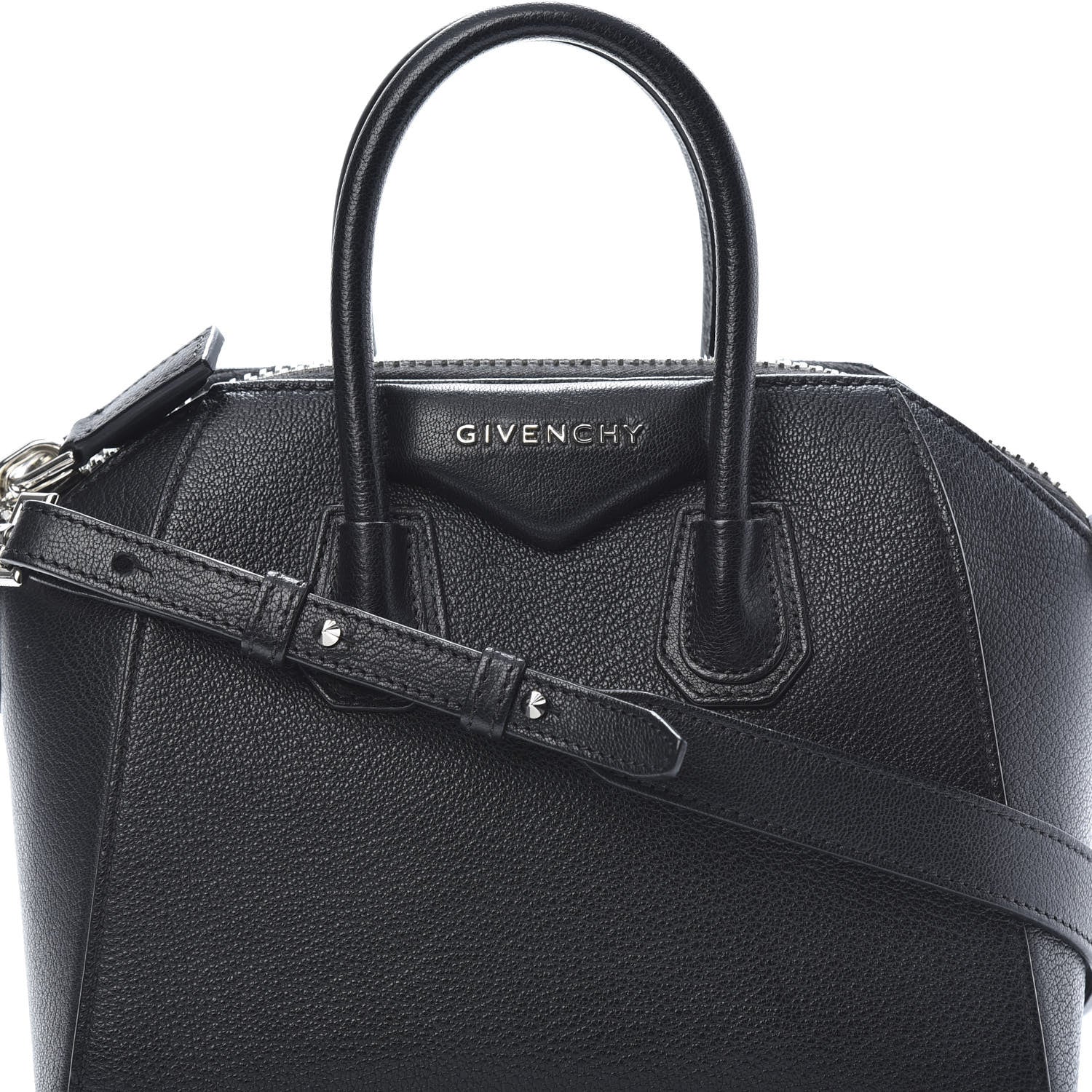 Givenchy Sugar Goatskin Mini Antigona Black 8 of 11
