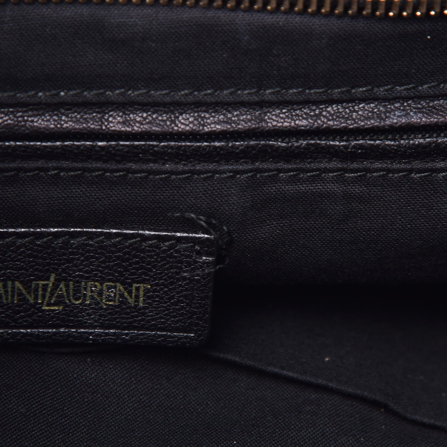 Saint Laurent Sheepskin Large Cabas ChYc Black 9 of 24