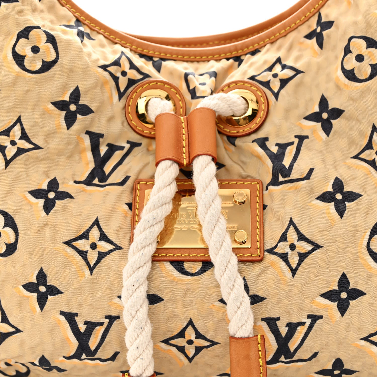 Louis Vuitton Canvas Monogram Cruise Bulles MM Natural 8 of 11