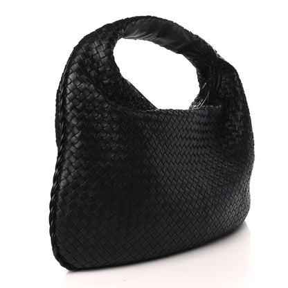 Bottega Veneta Nappa Intrecciato Large Veneta Hobo Black 3 of 9