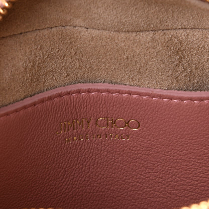 Jimmy Choo Calfskin Crocodile Embossed Varenne Camera Bag Blush 5 of 10