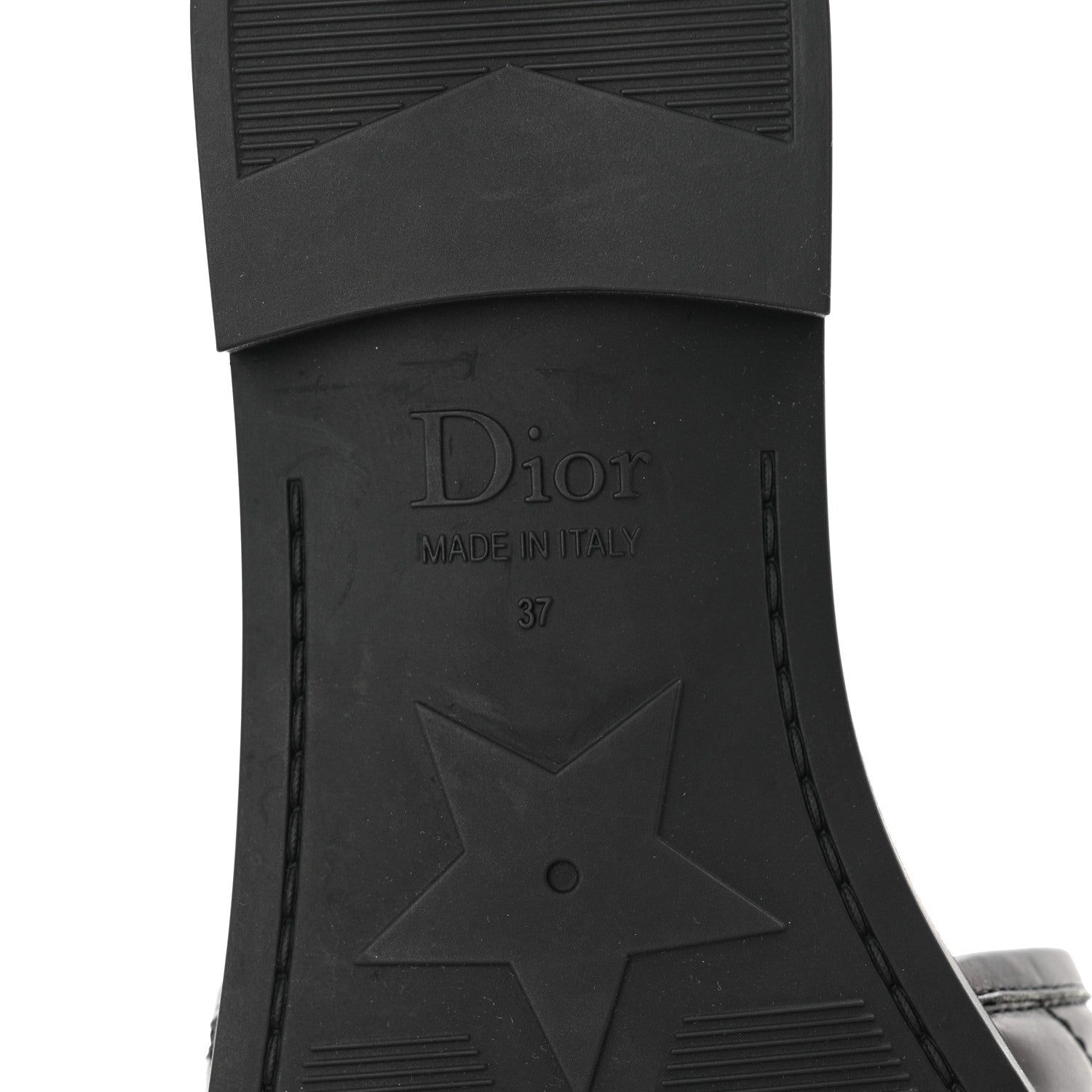 Christian Dior Calfskin Cannage Dio(r)evolution Slide Sandals 37 Black 6 of 8