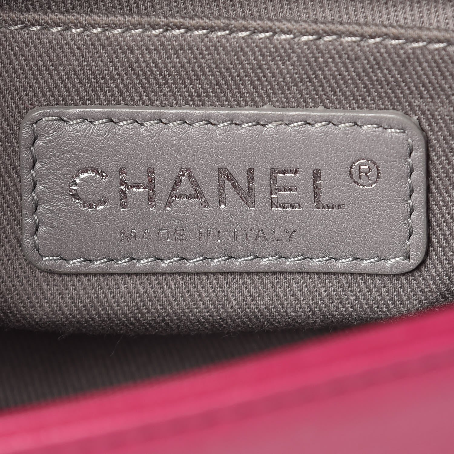 Chanel Velvet Quilted Small Boy Flap Fuchsia 6 of 11