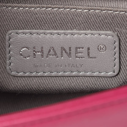 Chanel Velvet Quilted Small Boy Flap Fuchsia 6 of 11