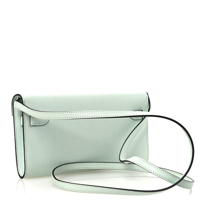 Hermes Epsom Kelly Wallet To Go Vert Peppermint 3 of 12