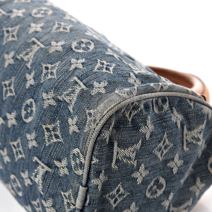 Louis Vuitton Monogram Denim Neo Speedy Blue 28 of 29