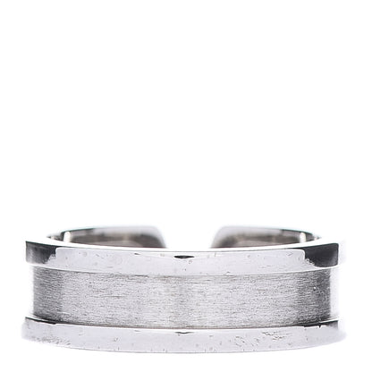 Cartier 18K White Gold 6.5mm C De Ring 54 6.75 3 of 5