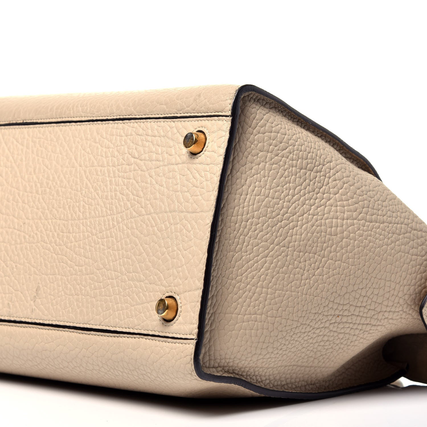 Celine Bullhide Calfskin Small Ring Bag Dune 8 of 8