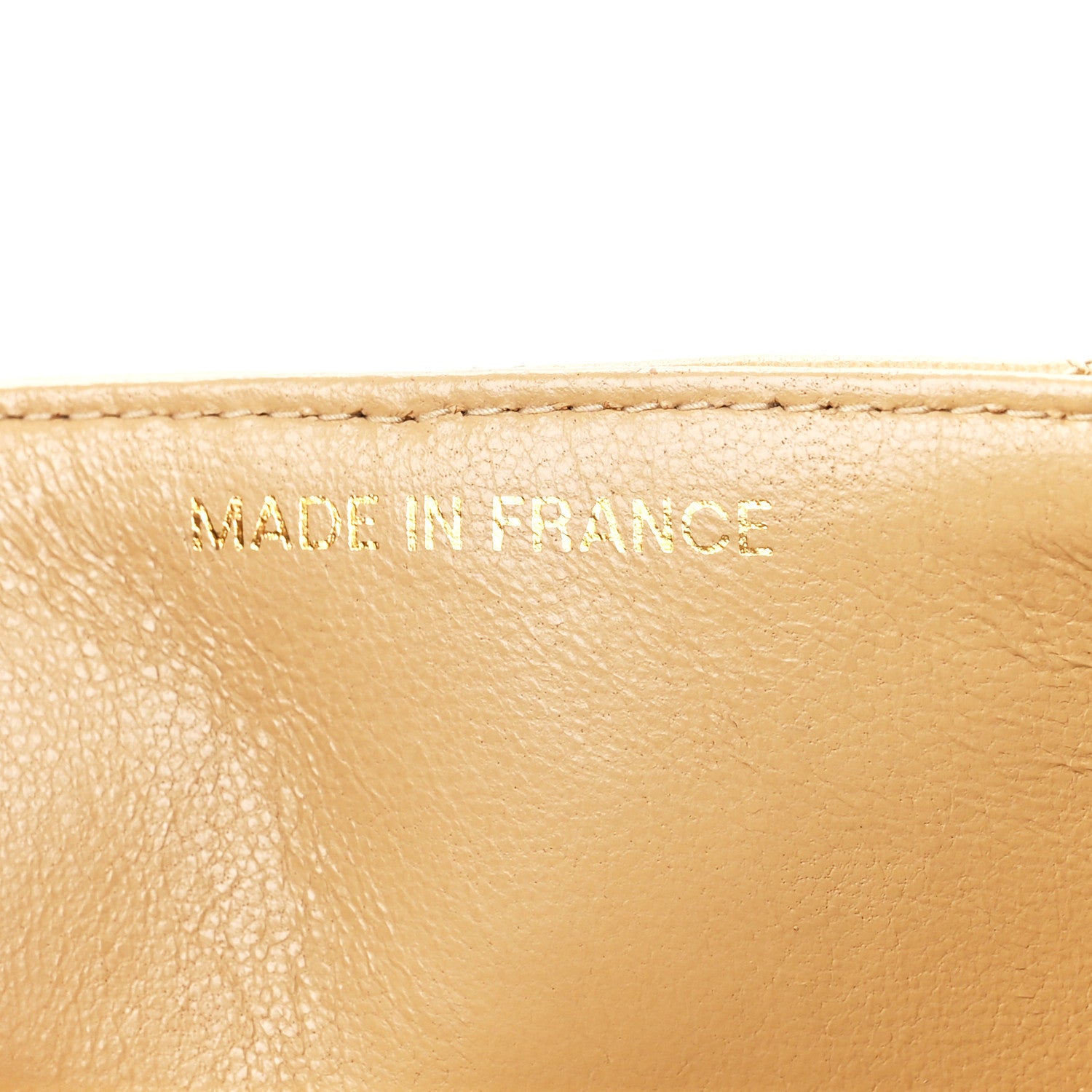 Chanel Lambskin Quilted Medium Kelly Single Flap Bag Beige 6 of 12