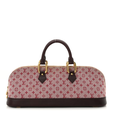 Mini Monogram Alma Long Cherry