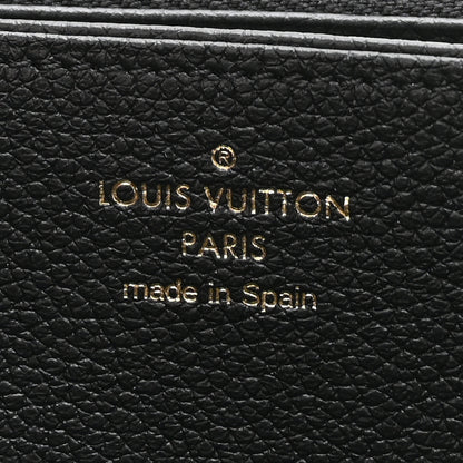 Louis Vuitton Empreinte Monogram Giant Zippy Wallet Black Beige 6 of 7
