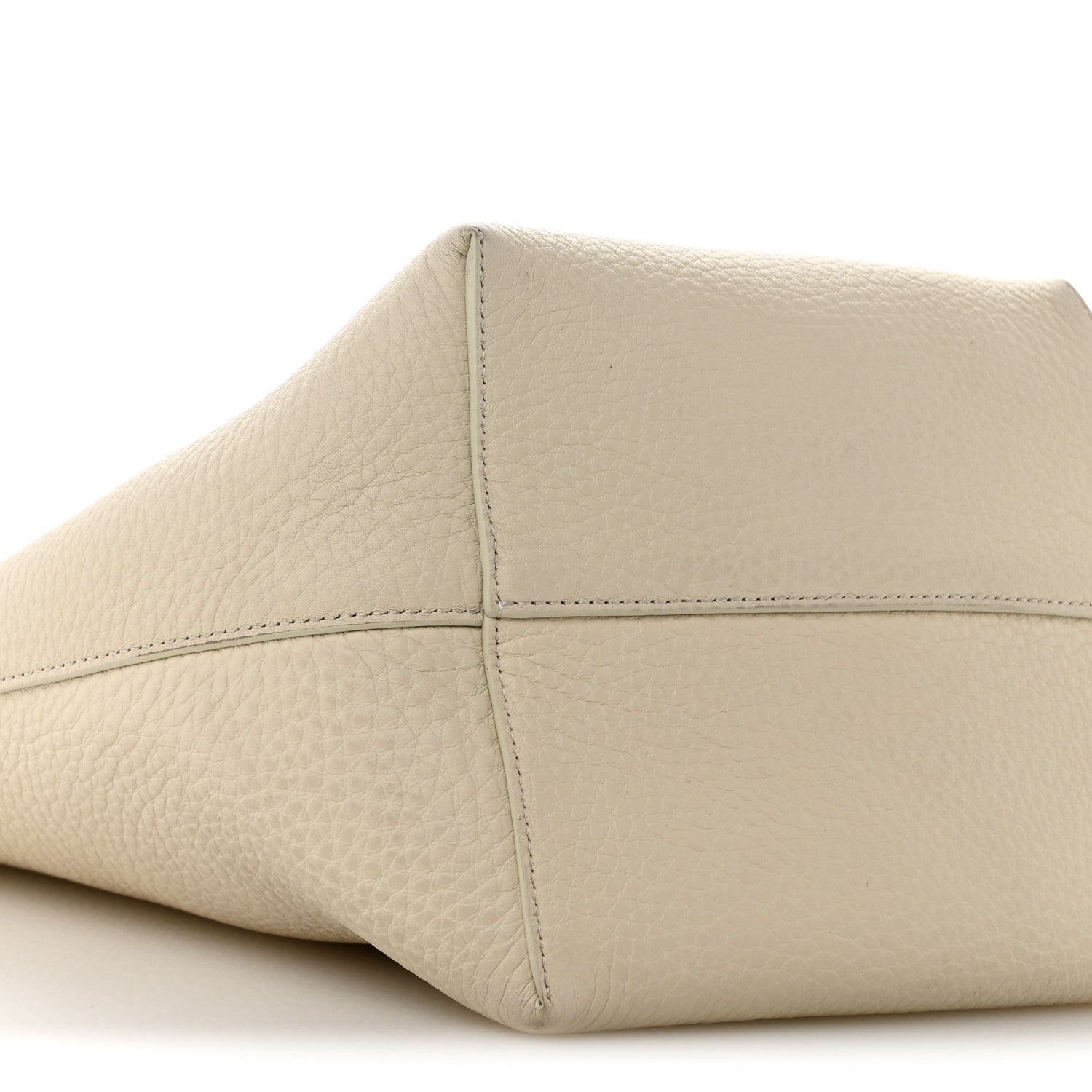 The Row Grained Calfskin Medium N/S Park Tote Ivory 8 of 10