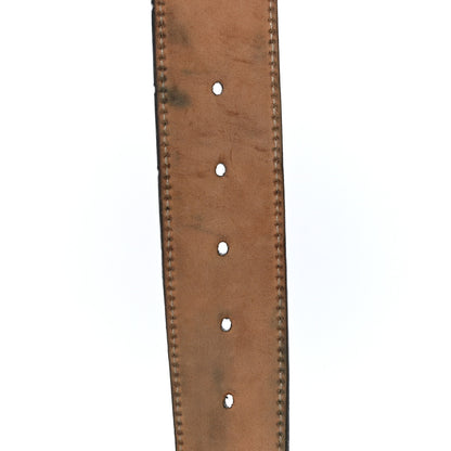 Gucci Guccissima Interlocking G Belt 95 38 Navy 4 of 7