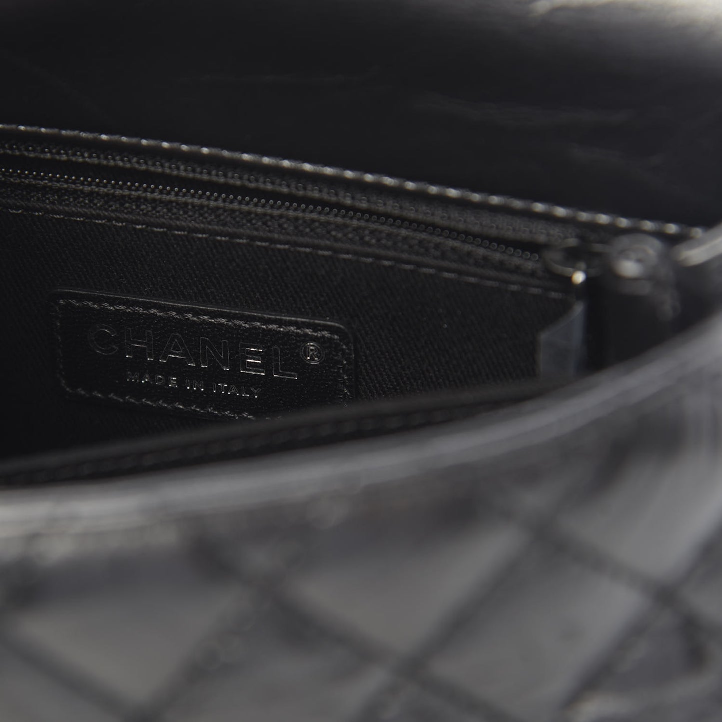 Aged Calfskin Quilted Mini Coco Handle Flap So Black