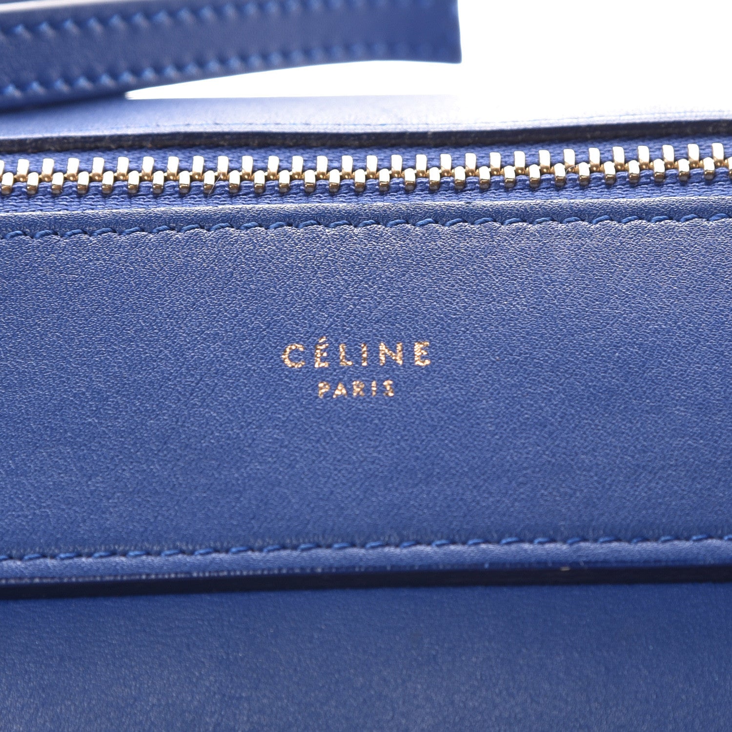 Celine Smooth Calfskin Small Ring Bag Indigo 6 of 23
