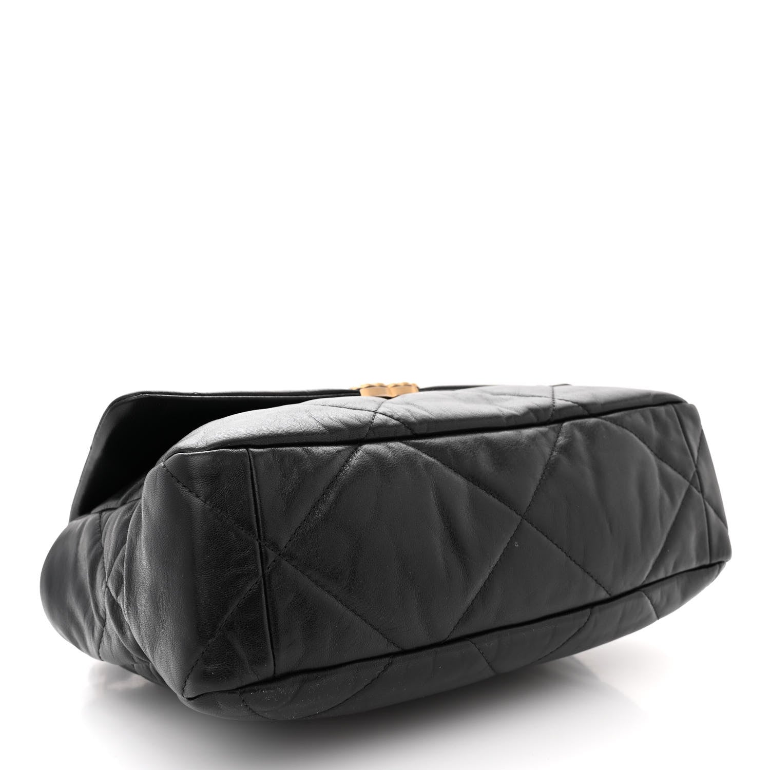 Chanel Lambskin Quilted Large Chanel 19 Flap Black 4 of 14