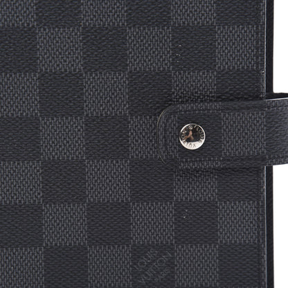 Louis Vuitton Damier Graphite Medium Ring Agenda Cover 9 of 9