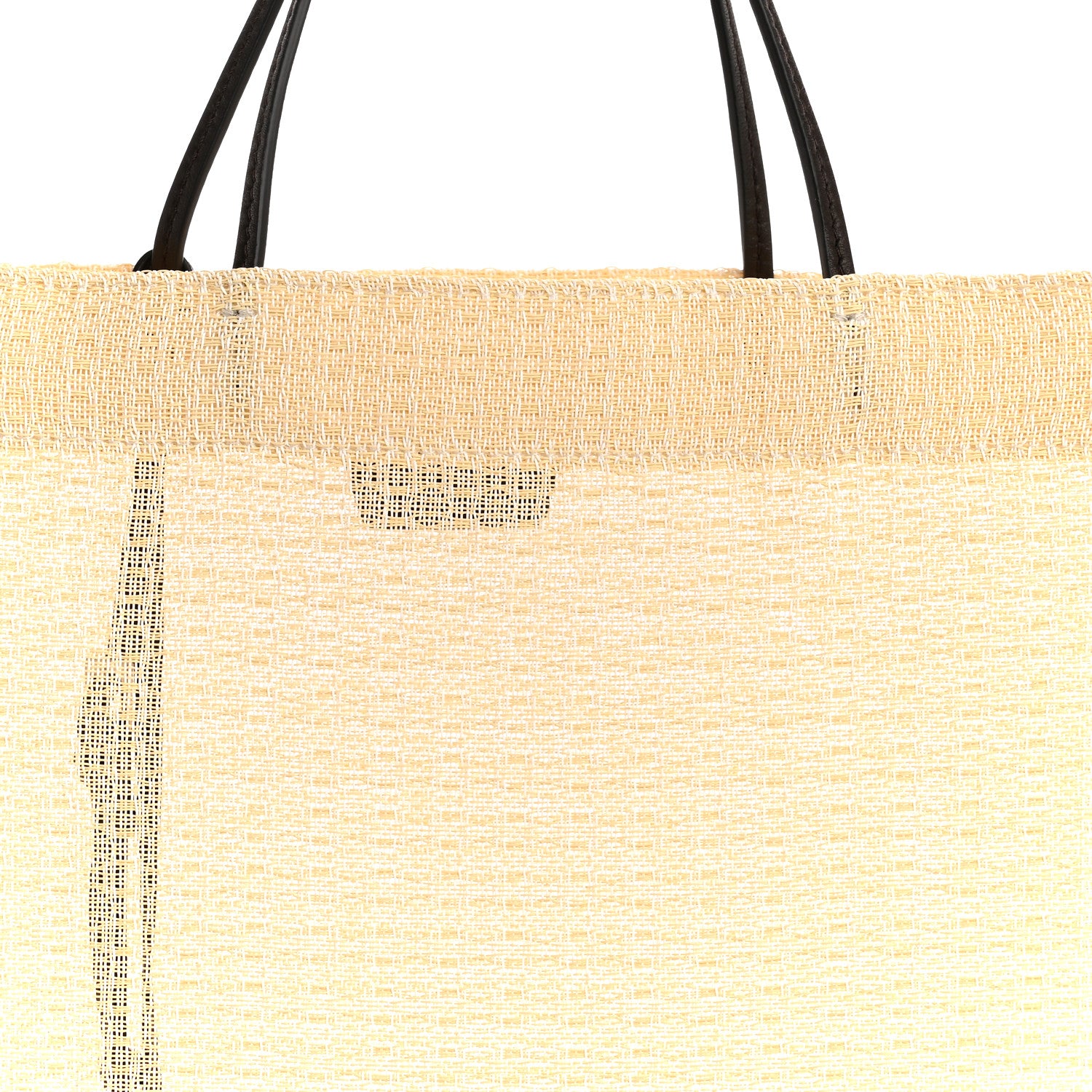The Row Mesh Saddle Calfskin Mini Barn Tote Bag Ivory 8 of 10