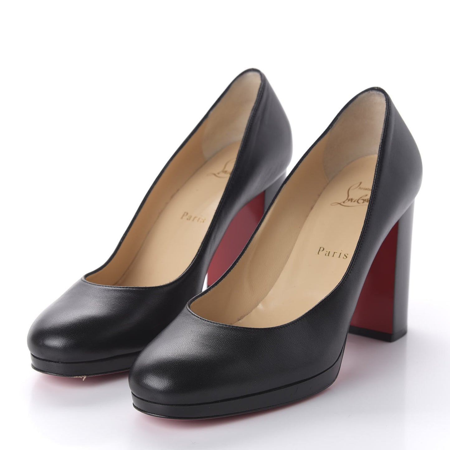 Nappa Kabetts 100 Pumps 39 Black Lucido