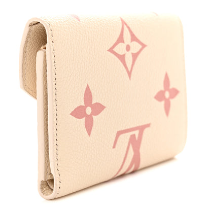 Louis Vuitton Empreinte Monogram Giant Victorine Wallet Creme Bois De Rose 3 of 8