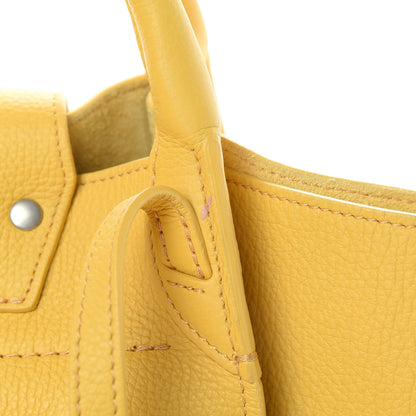 Celine Supple Grained Calfskin Small Long Strap Big Bag Sunflower 14 of 17