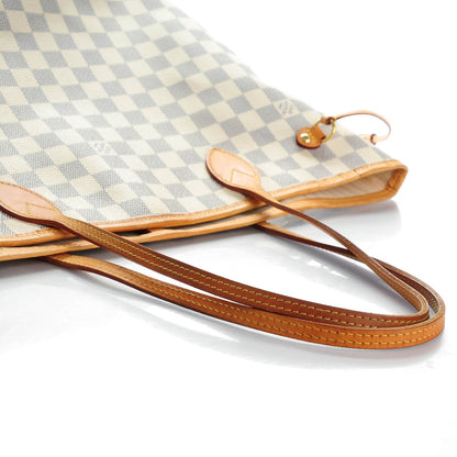 Louis Vuitton Damier Azur Neverfull MM 8 of 10