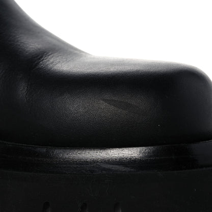Bottega Veneta Calfskin The Lug Chelsea Boots 37.5 Black 9 of 14