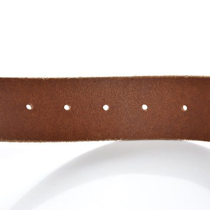 Gucci Faded Calfskin Double G 40mm Belt 85 34 Cuir 4 of 11