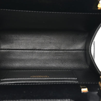 Salvatore Ferragamo Brushed Calfskin Mini Wanda Top Handle Bag Black 5 of 10