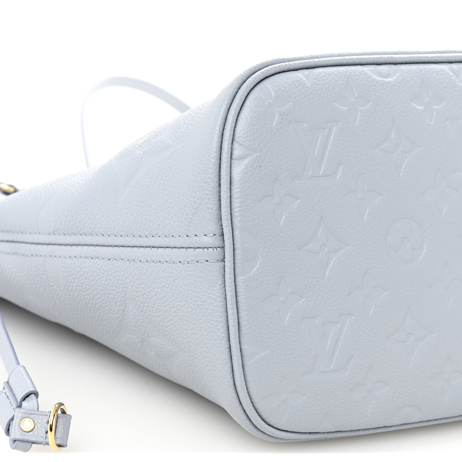 Louis Vuitton Empreinte Monogram Giant Neverfull MM Blue Hour 8 of 9