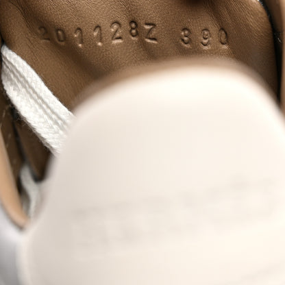 Hermes Metallic Madame Calfskin Womens Voltage Sneakers 39 Gris Argente 7 of 9